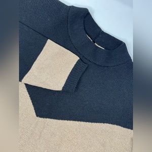 Helen Hsu Womens Large Brown Long Sleeve Sweater Dry Clean Only Used Vtg GHR6